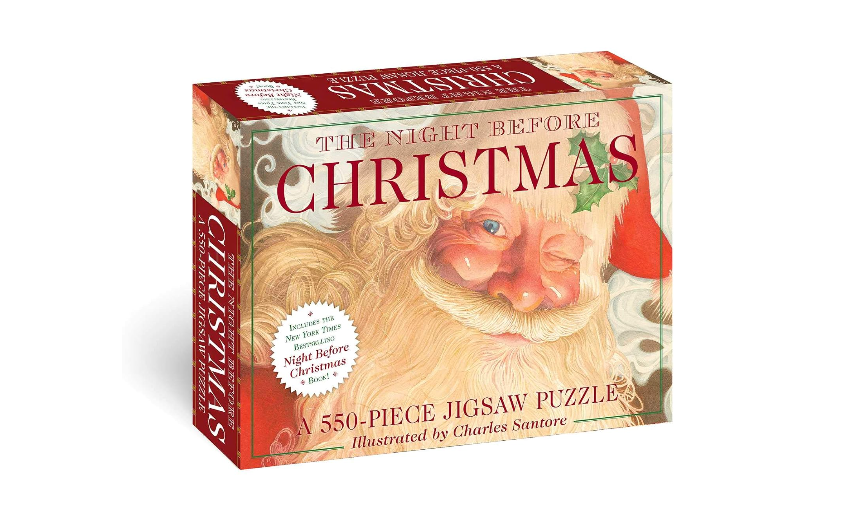 The Night Before Christmas Puzzle & Book Gift Set Mona's Boutique
